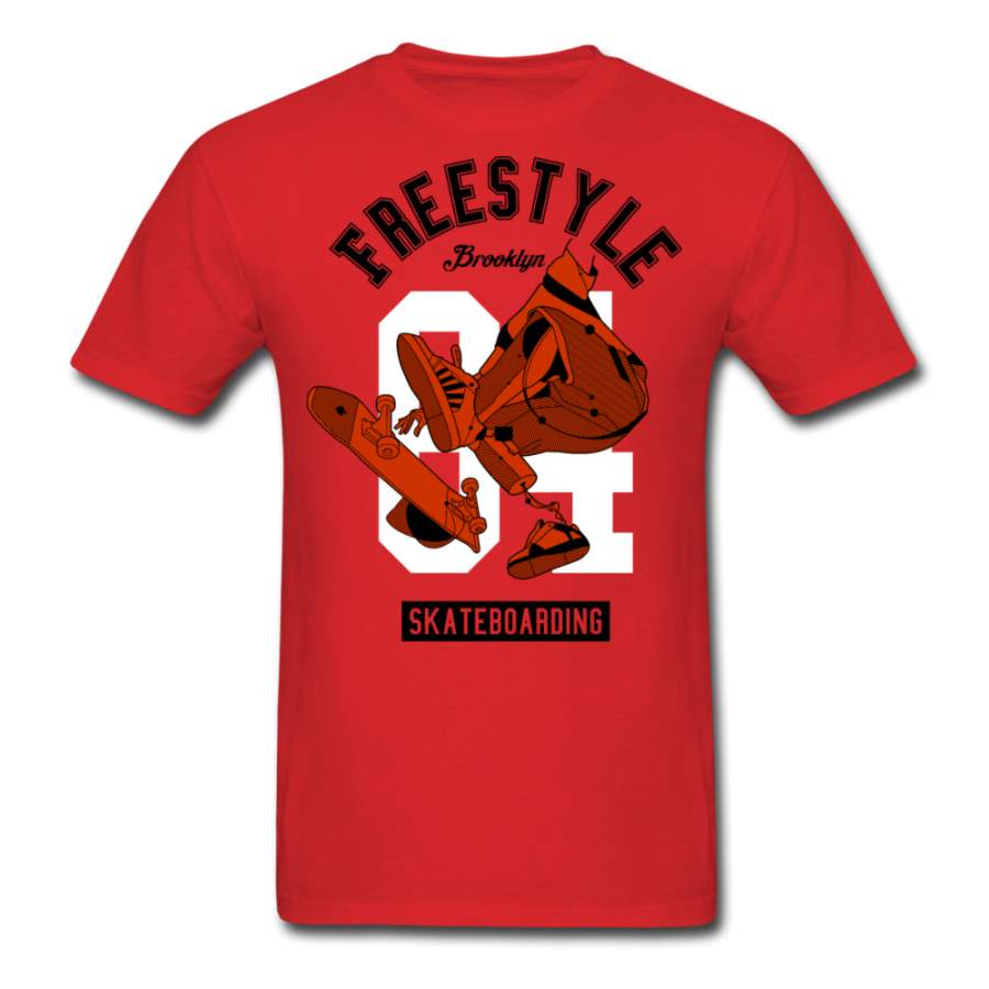 Freestyle Skatebording Brooklyn New York Men’s T-Shirt