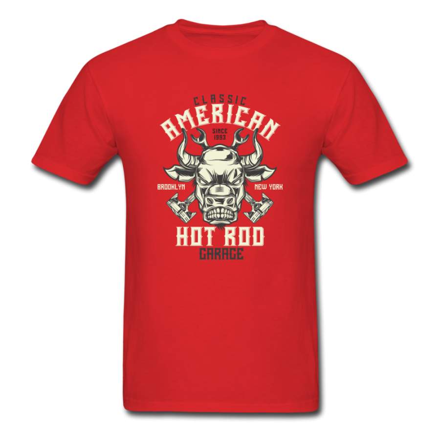 Classic American Hot Rod Garage New York | Men’s T-Shirt