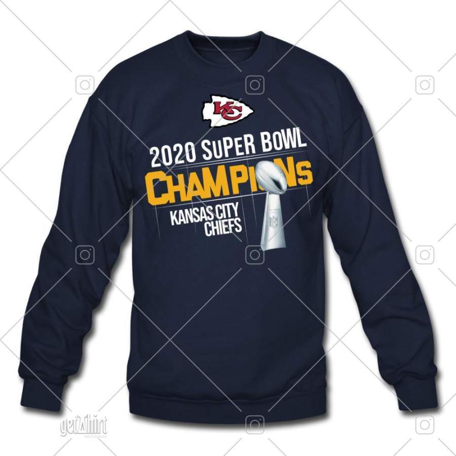 Kansas City Chiefs 2020 Super Bowl LIV Champions Long Sleeve Shirt