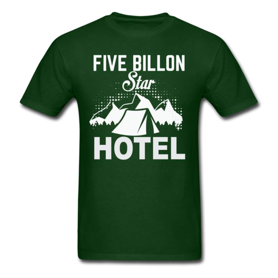 Camping Tent – Five Billon Star Hotel | Men’s T-Shirt