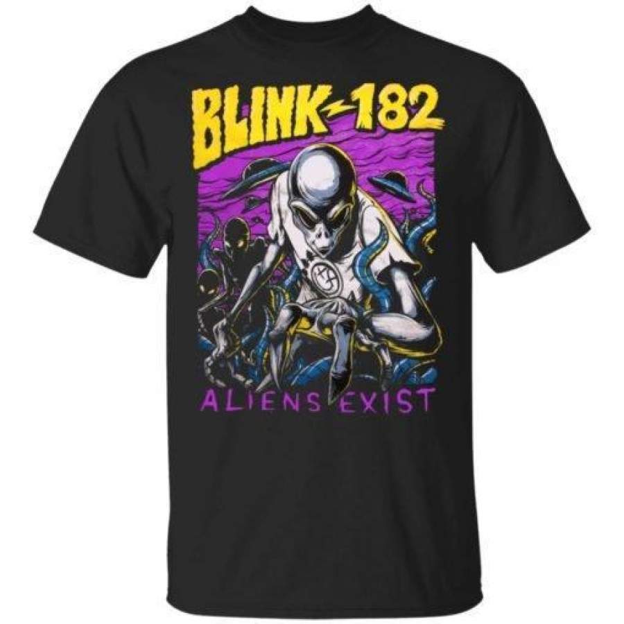 Blink 182 Aliens Exist T-shirt