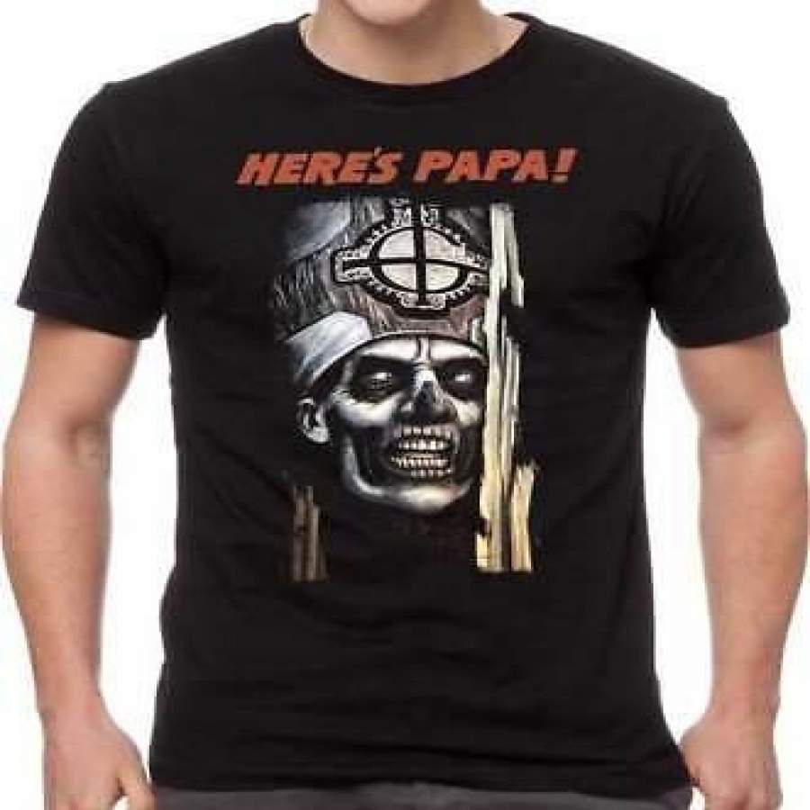 Ghost – Here’s Papa ! New H3 Sportgear Merch T-Shirt