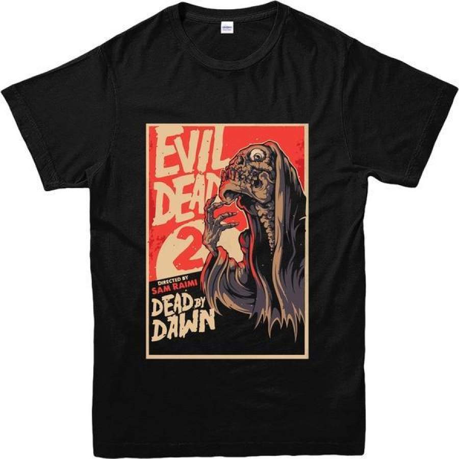 Dead Evil Dead 2 Horror Movie Stampa Casual Men T-Shirt