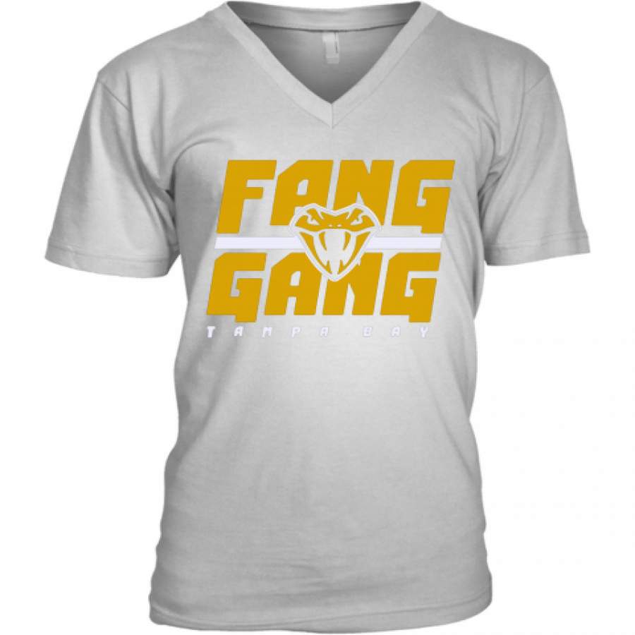 Fang Gang Shirt Tampa Bay Vipers V-Neck T-Shirt