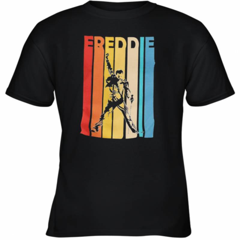 Freddie Mercury Vintage Retro Youth T-Shirt