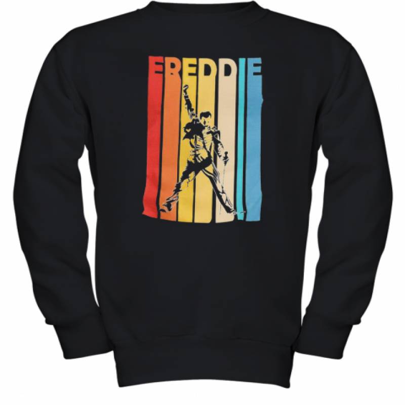 Freddie Mercury Vintage Retro Youth Sweatshirt