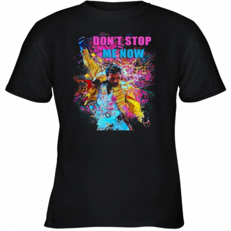 Freddie Mercury Don'T Stop Me Now Youth T-Shirt