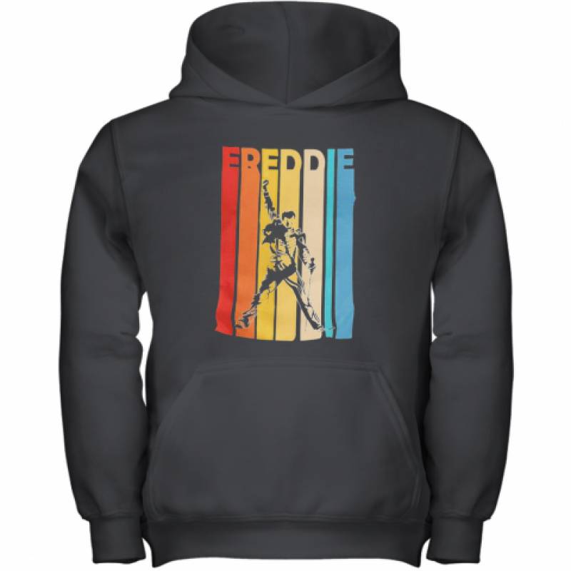 Freddie Mercury Vintage Retro Youth Hoodie