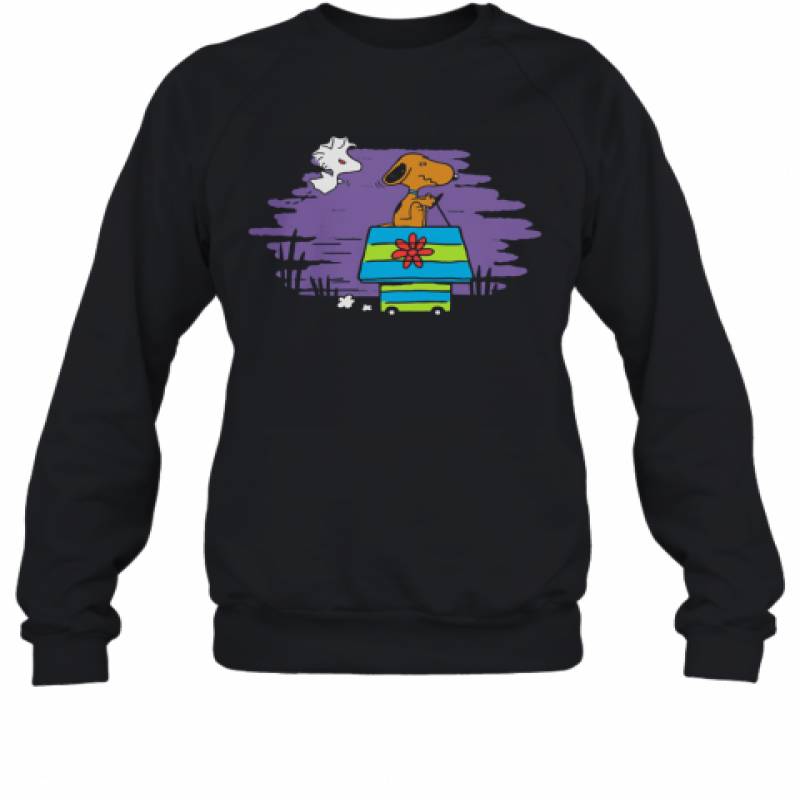 Halloween Snoopy And Woodstock Home Sweatshirt