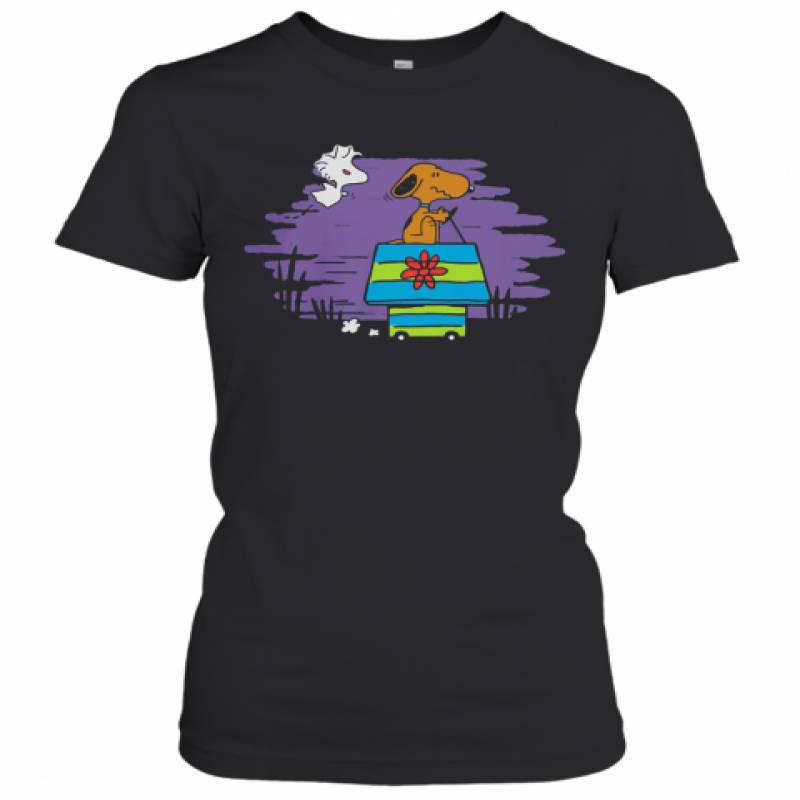 Halloween Snoopy And Woodstock Home Women's T-Shirt