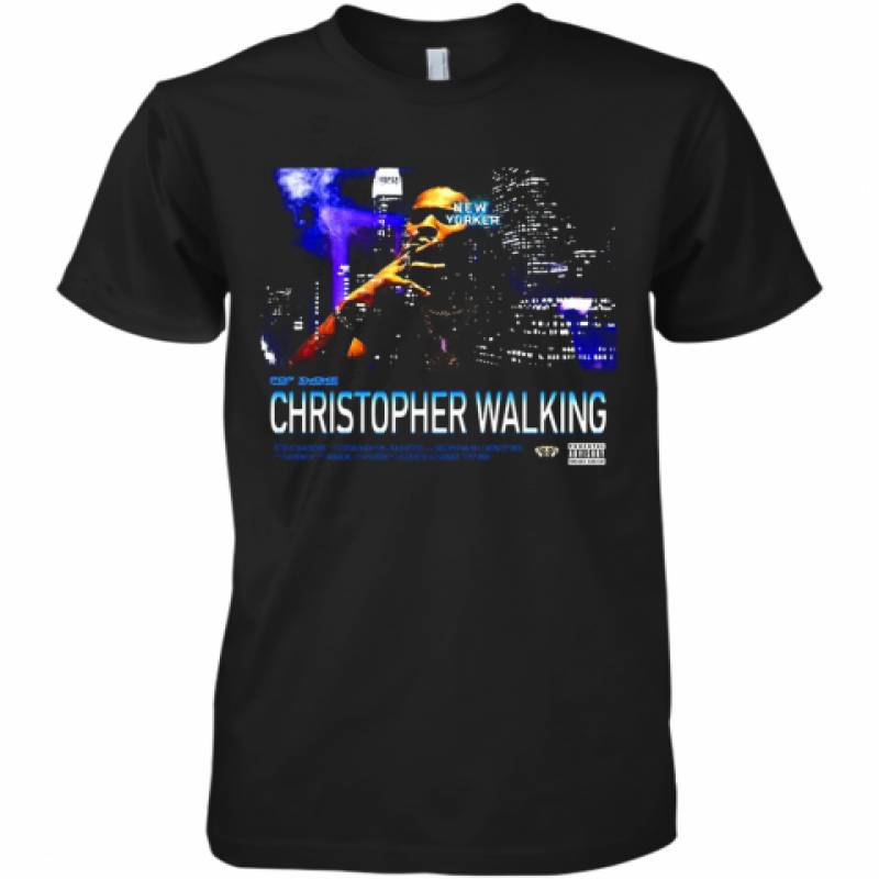 Christopher Walking Realpopsmoke Merch Pop Smoke King Of New York Premium Men's T-Shirt