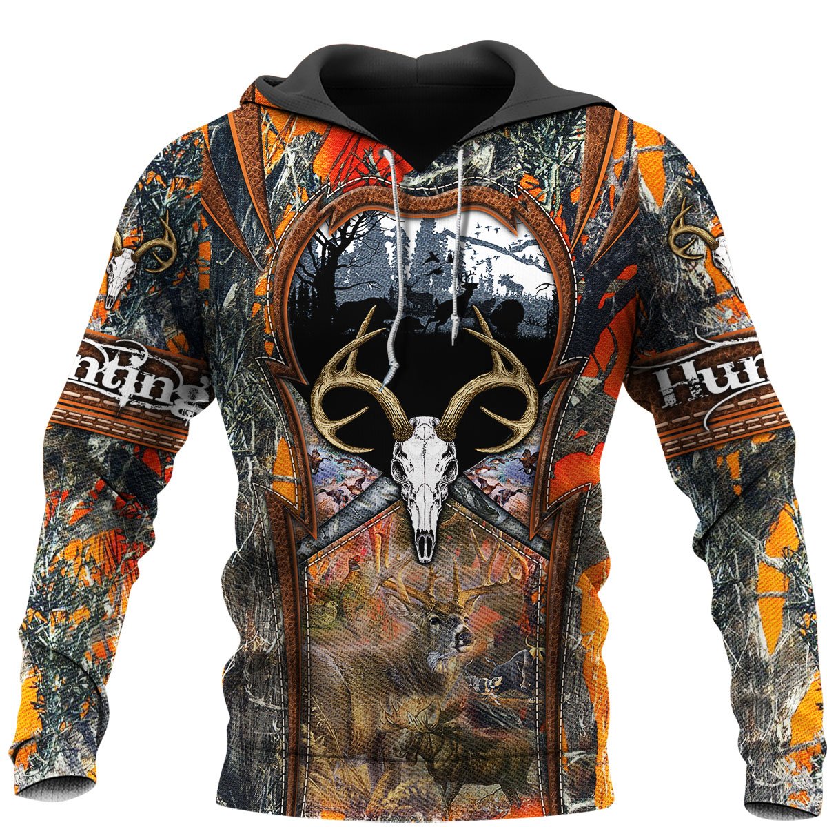 Hunting Camo 3D All Over Print | Hoodie | Unisex | Full Size | Adult | Colorful | HT4460