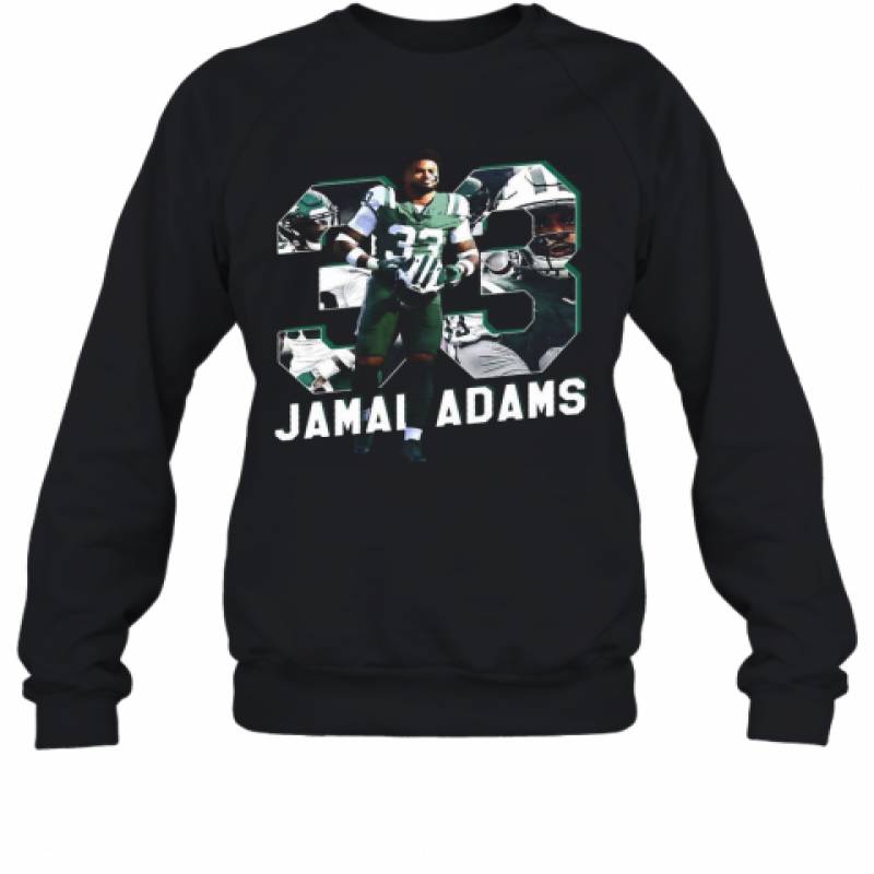 Jamal No. 33 New York Football Player Adams Sweatshirt