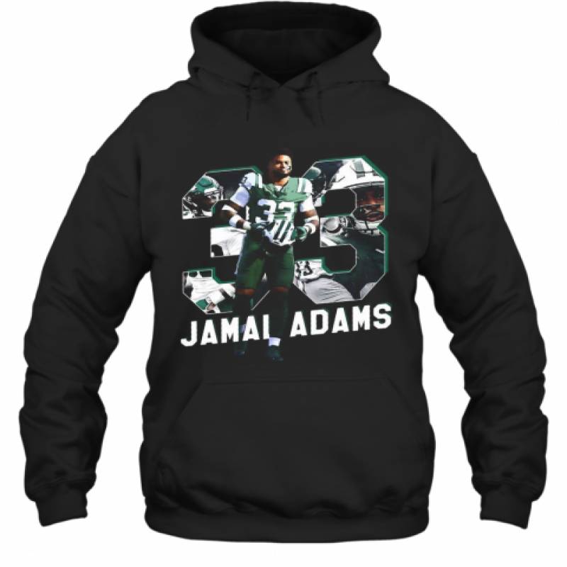 Jamal No. 33 New York Football Player Adams Hoodie