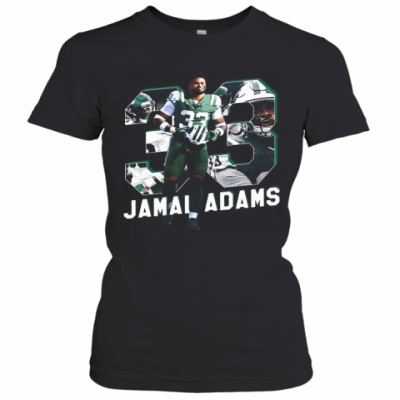 Jamal No. 33 New York Football Player Adams Women's T-Shirt