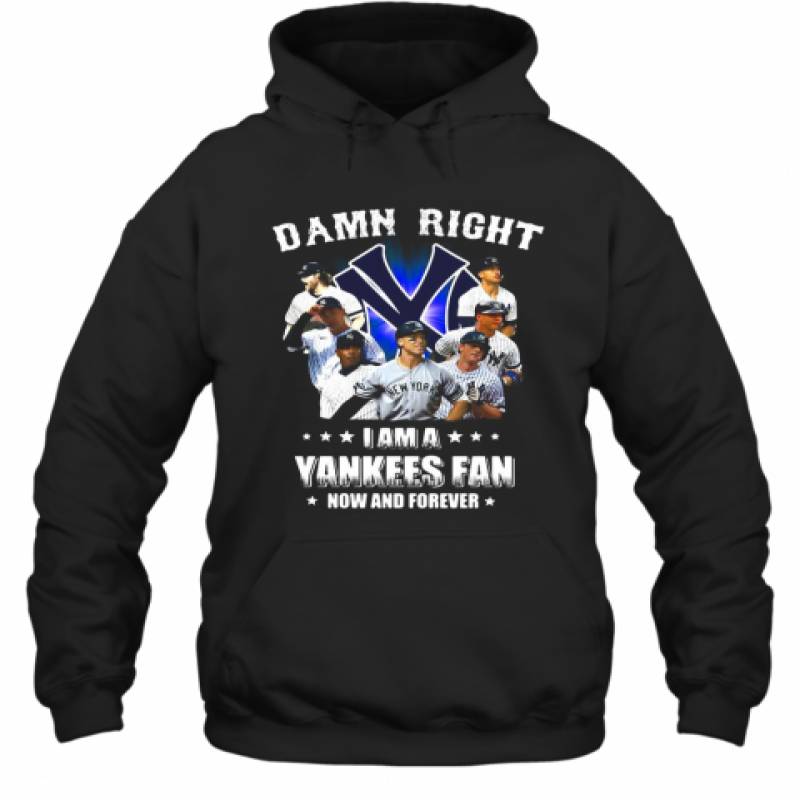 Damn Right I Am A New York Yankees Fan Now And Forever Stars Hoodie