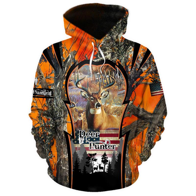 Deer Hunting 3D All Over Print | Hoodie | Unisex | Full Size | Adult | Colorful | HT4391