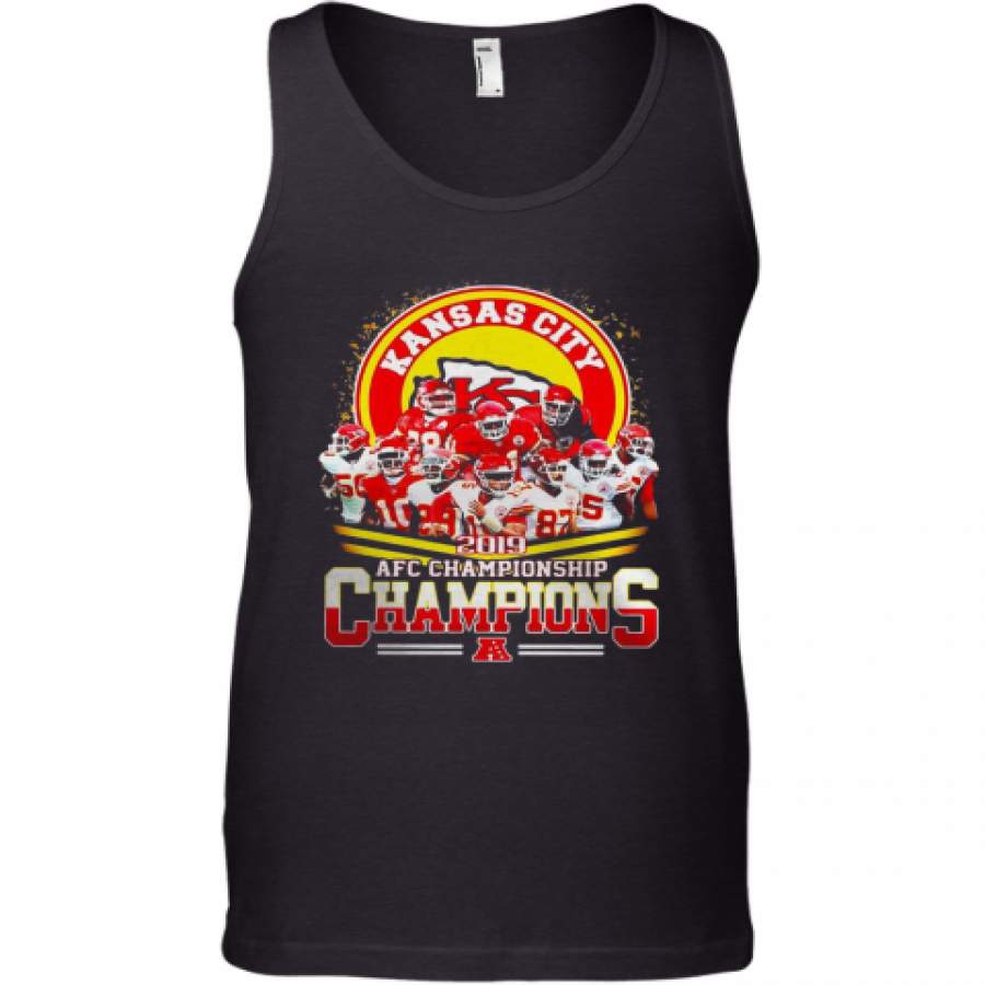 2019 Afc Championship Champions Kansas City Chiefs Tank Top