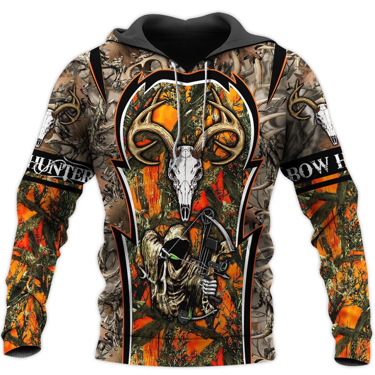 Love Hunting Deer 3D All Over Print | Hoodie | Unisex | Full Size | Adult | Colorful | HT4398