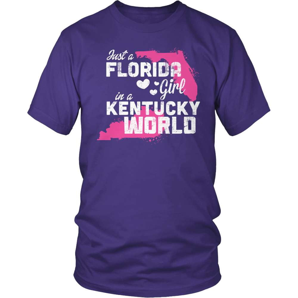 Florida T-Shirt Design – Florida Girl Kentucky World