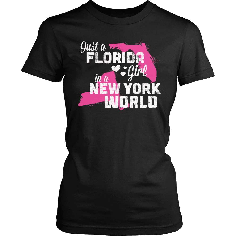 Florida T-Shirt Design – Florida Girl New York World