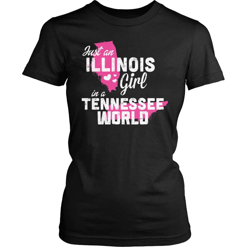 Illinois T-Shirt Design – Illinois Girl Tennessee World