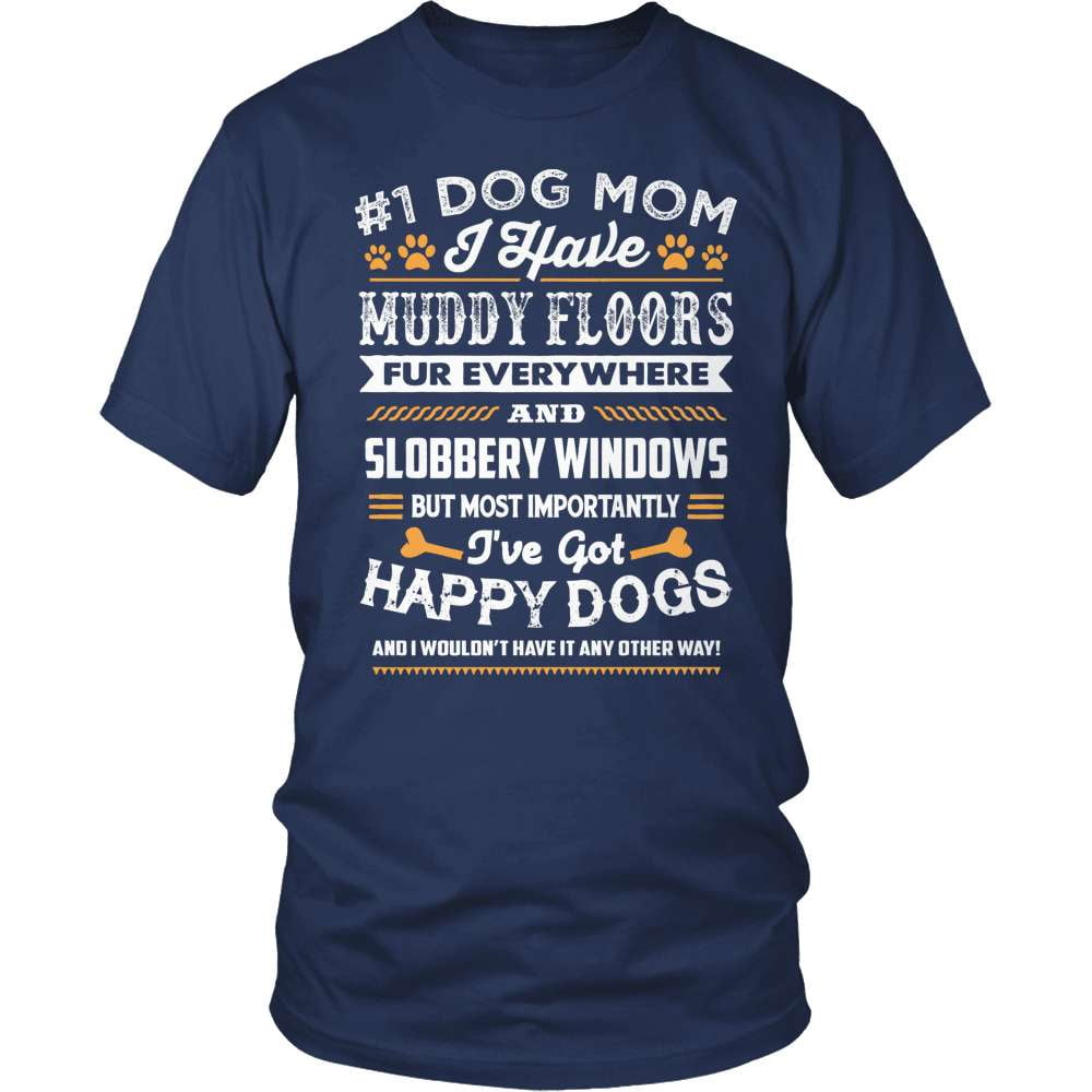 Dog T-Shirt Design – Muddy Floors