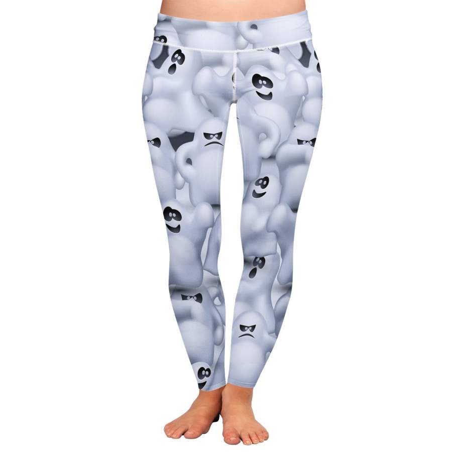 Ghost Toon Yoga Leggings