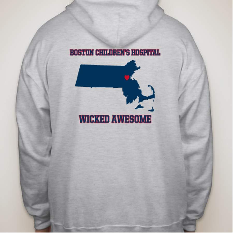 Boston Childrens Hospital Is Wicked Awesome Custom Ink Fundraising Sweatshirt