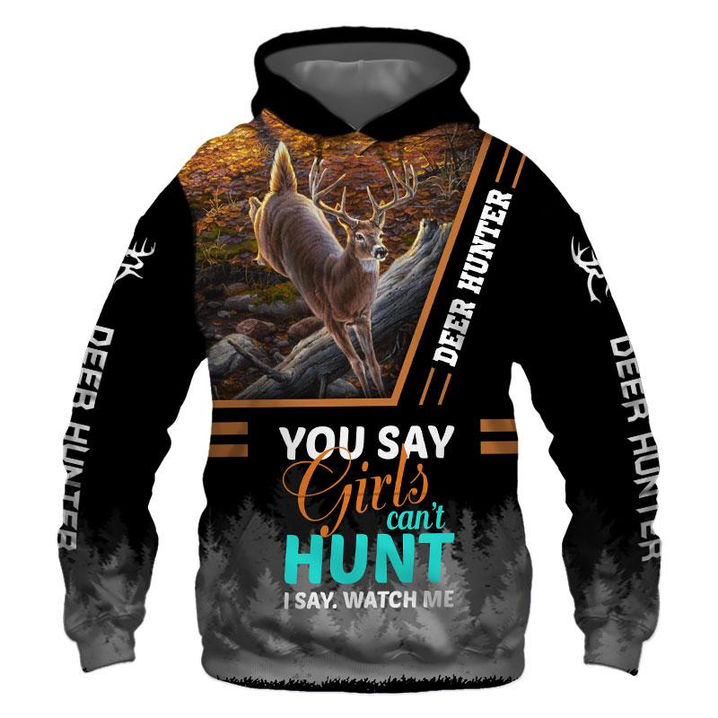 Deer Hunting 3D All Over Print | Hoodie | Unisex | Full Size | Adult | Colorful | HT4435