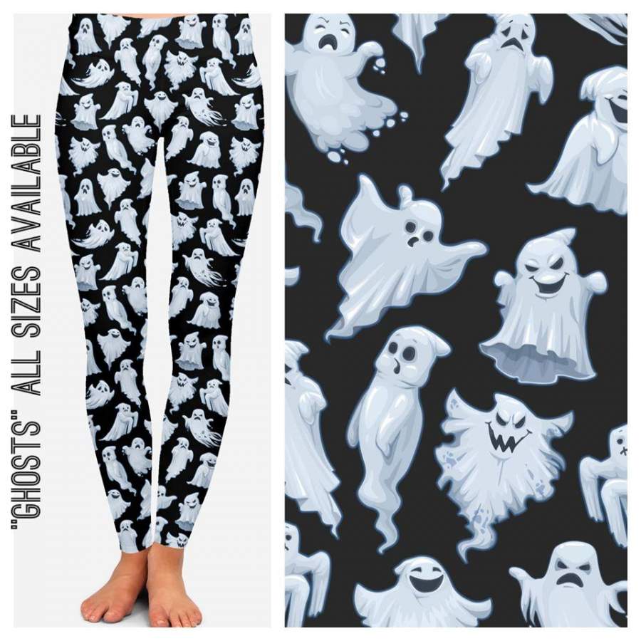 Custom Ghosts Leggings – ETA End of Sept