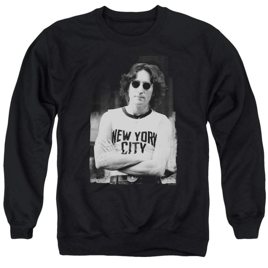 John Lennon – New York Adult Crewneck Sweatshirt