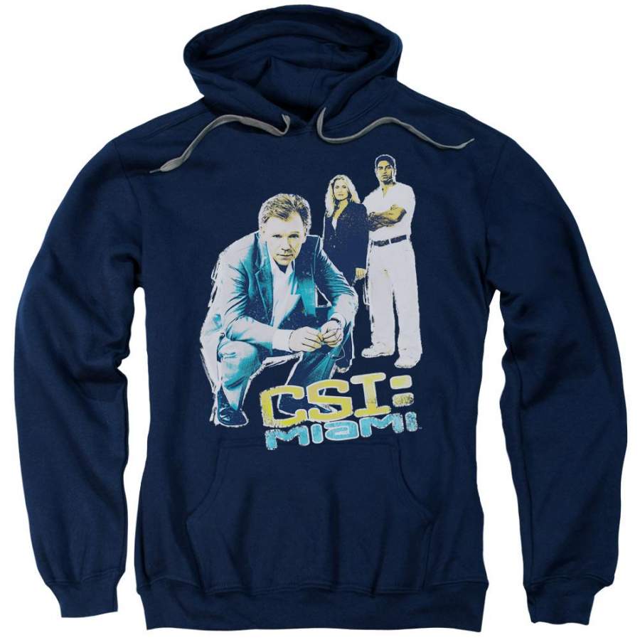 Csi:Miami – In Perspective Adult Pull Over Hoodie