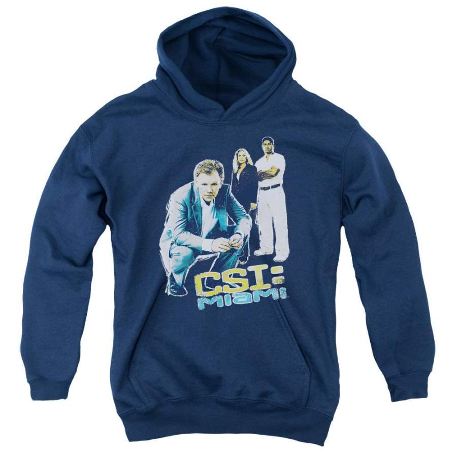 Csi:Miami – In Perspective Youth Pull Over Hoodie