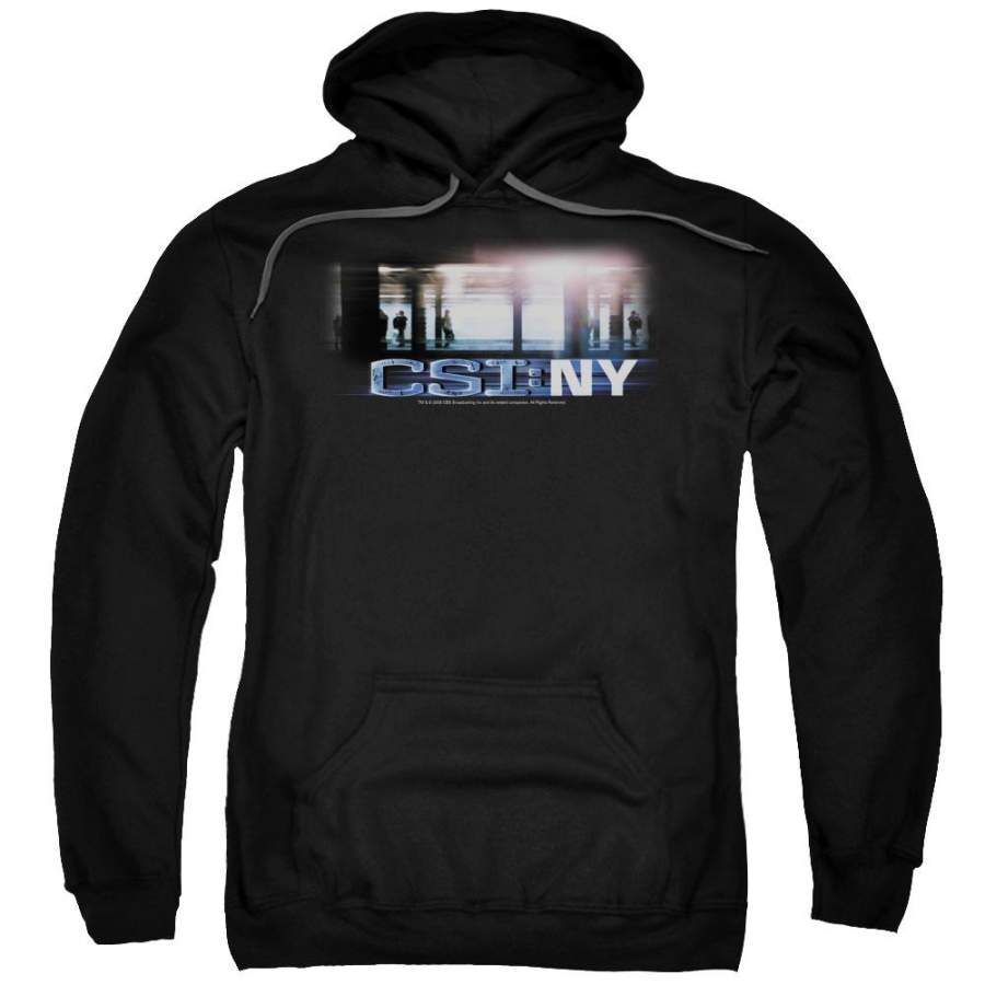 Csi – New York Subway Adult Pull Over Hoodie