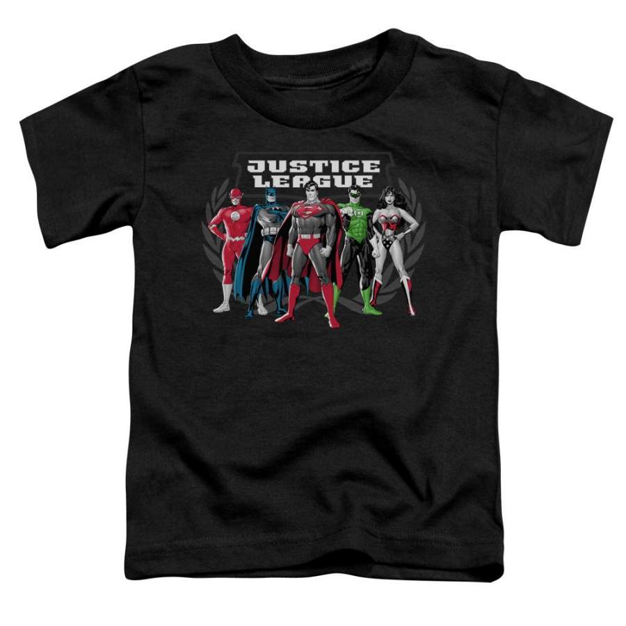 Jla – The Big Five Short Sleeve Toddler Tee