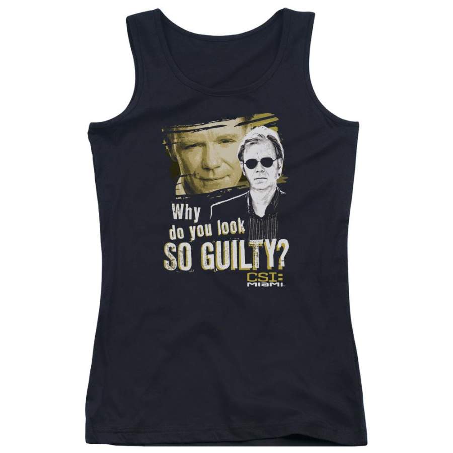 Csi Miami – So Guilty Juniors Tank Top