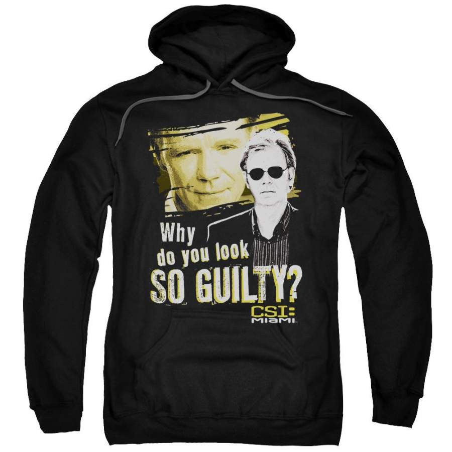 Csi Miami – So Guilty Adult Pull Over Hoodie