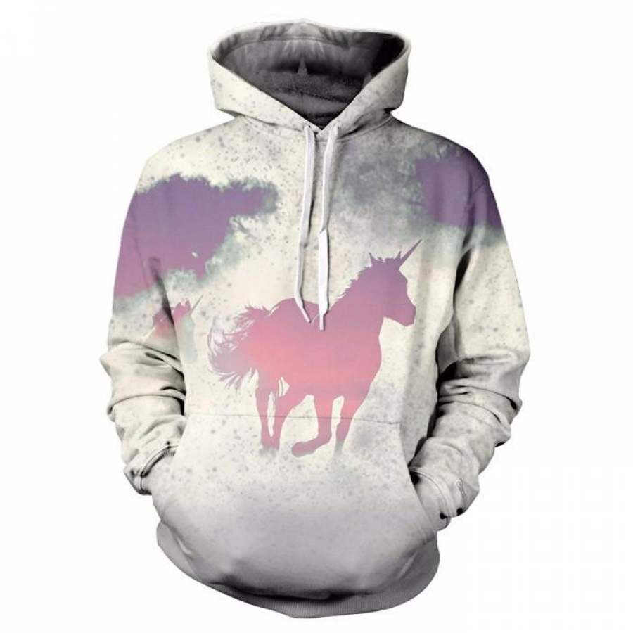 Ghost Unicorn Hoodie