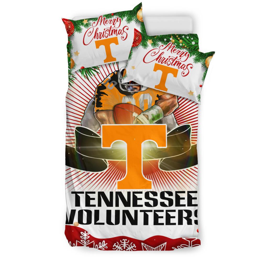 Funny Gift Shop Merry Christmas Tennessee Volunteers?Bedding Sets