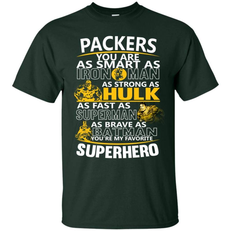 Green Bay Packers You’re My Favorite Super Hero T Shirts