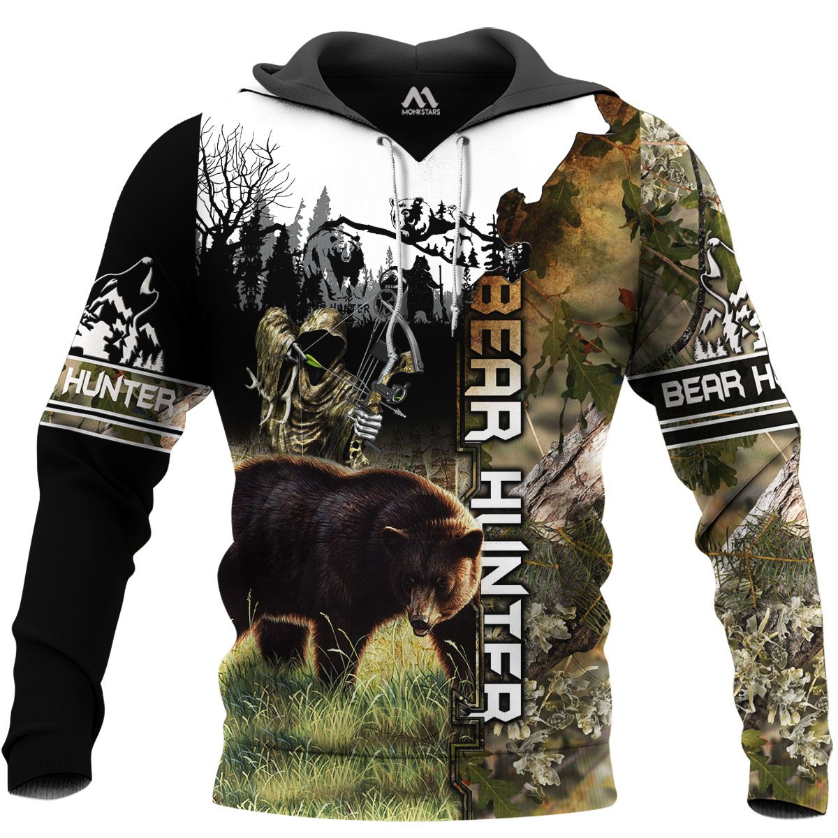 Bow Hunting 3D All Over Print | Hoodie | Unisex | Full Size | Adult | Colorful | HT4580