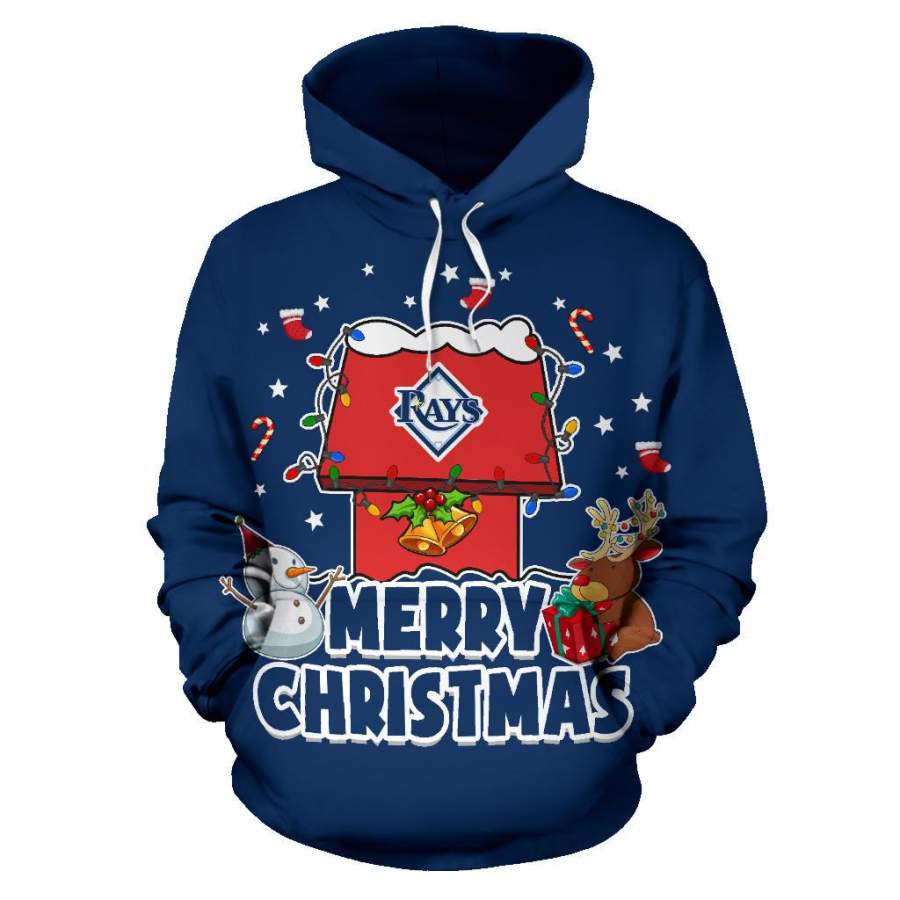 Funny Merry Christmas Tampa Bay Rays Hoodie 2019