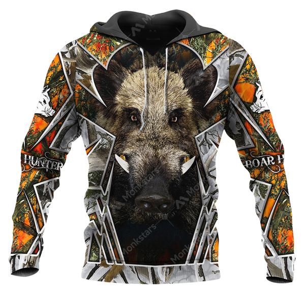 Boar Hunting 3D All Over Print | Hoodie | Unisex | Full Size | Adult | Colorful | HT4590