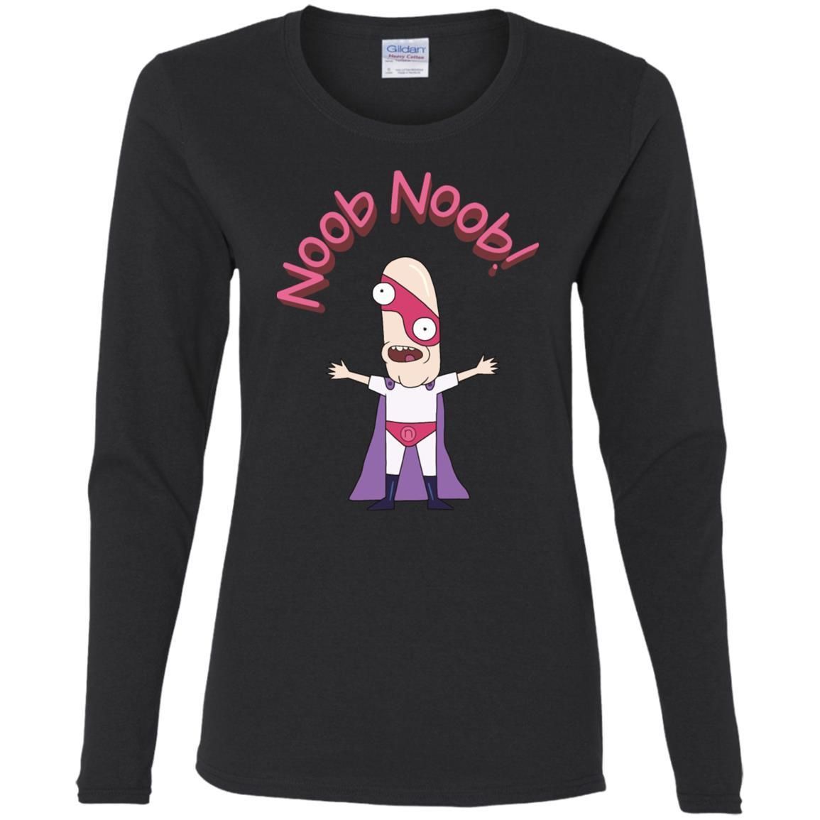 Rick And Morty Noob Noob Women Long Sleeve Shirt