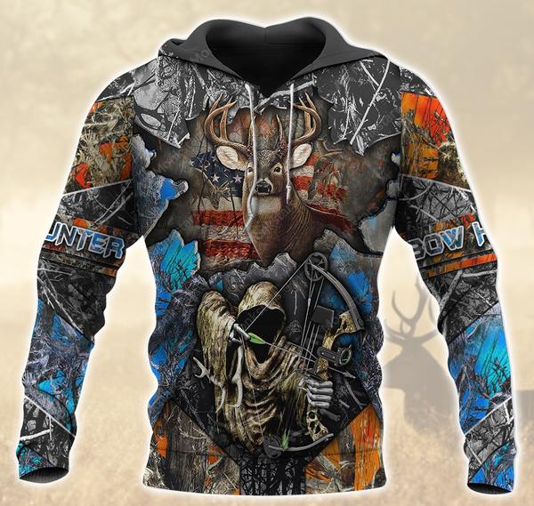 Bow Hunting 3D All Over Print | Hoodie | Unisex | Full Size | Adult | Colorful | HT4599