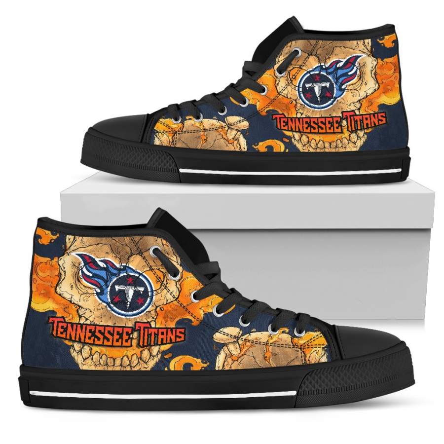 I Am Die Hard Fan Your Approval Is Not Required Tennessee Titans High Top Shoes