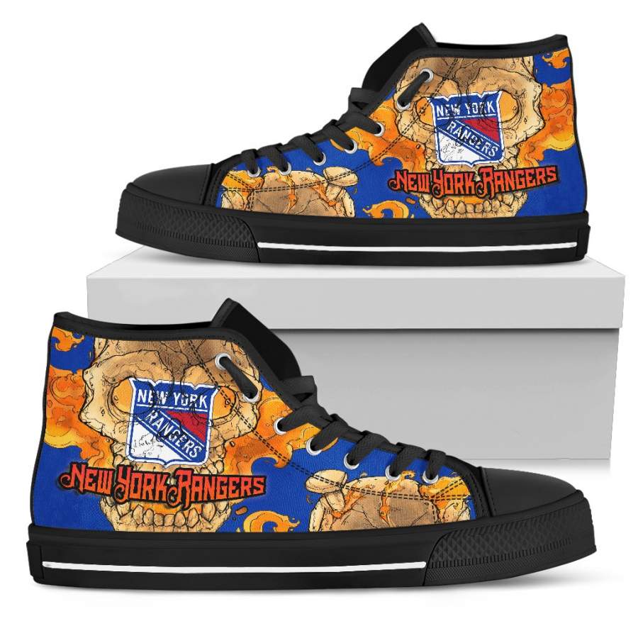 I Am Die Hard Fan Your Approval Is Not Required New York Rangers High Top Shoes