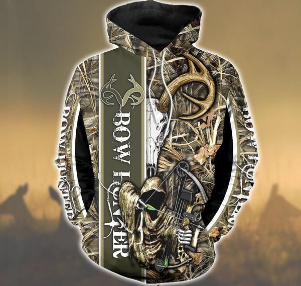 Bow Hunting 3D All Over Print | Hoodie | Unisex | Full Size | Adult | Colorful | HT4616