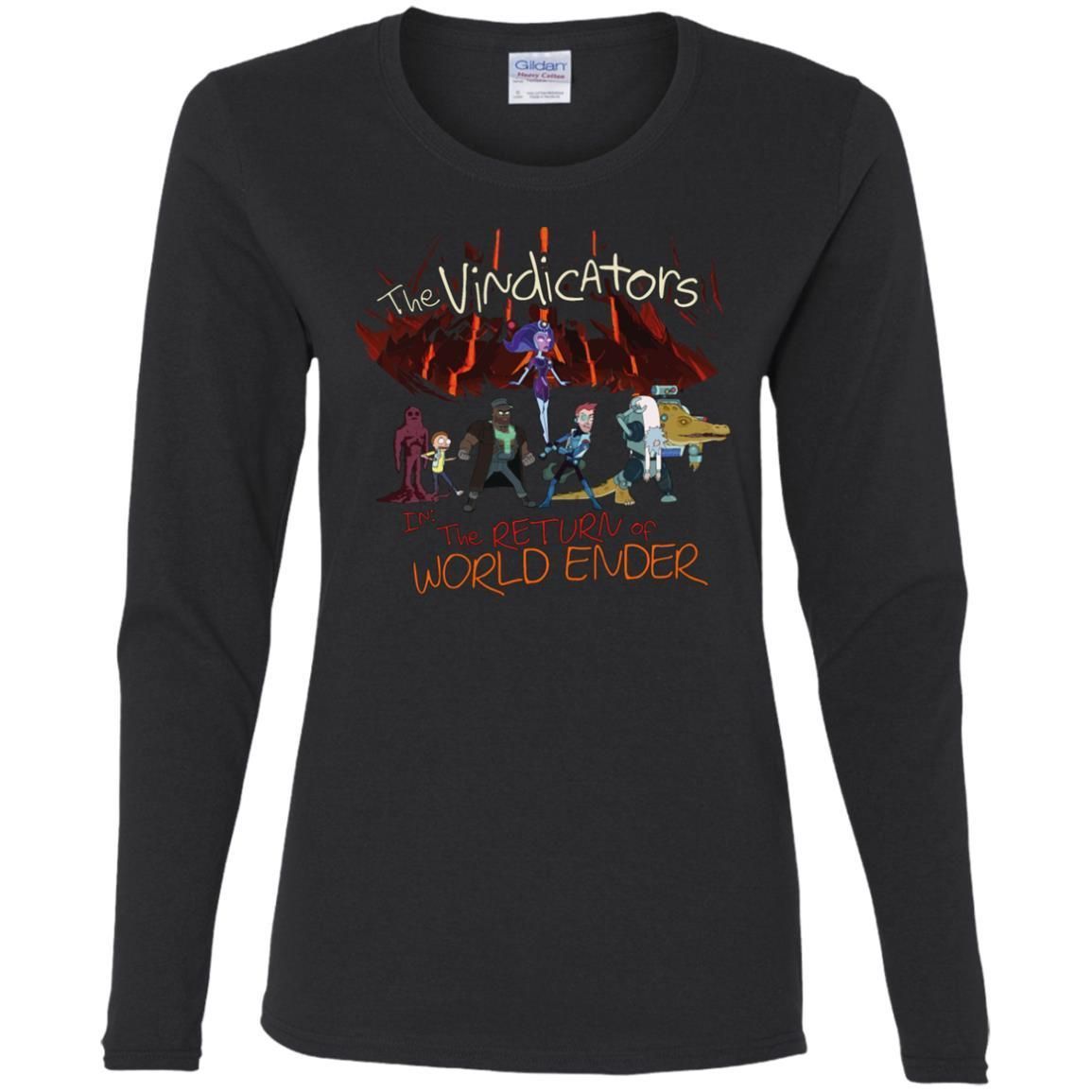 Rick And Morty The Vindicators Women Long Sleeve Shirt